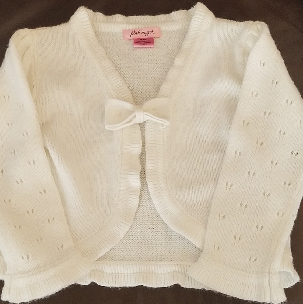 Young girls crop sweater / cardigan (size 5/6) - Picture 5 of 8